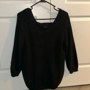 Black Harper Heritage from Francesca sweater size small
